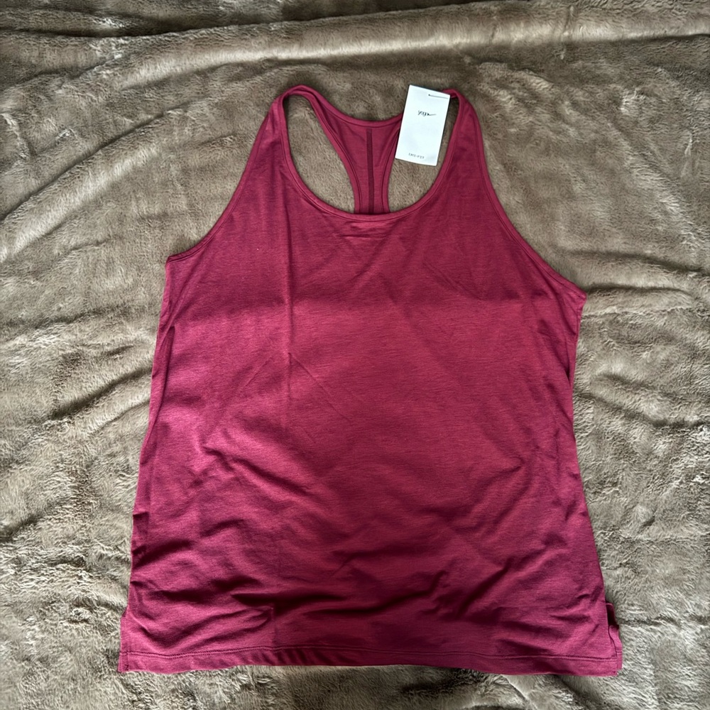 Nike yoga dri fit tank top